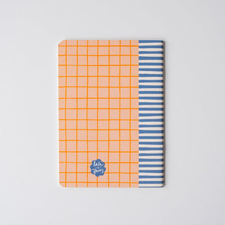 Cuaderno Rayado Coral Vibrante