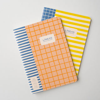 Cuaderno Rayado Coral Vibrante
