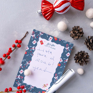 Anotador Small Let it Glow, Let it Flow