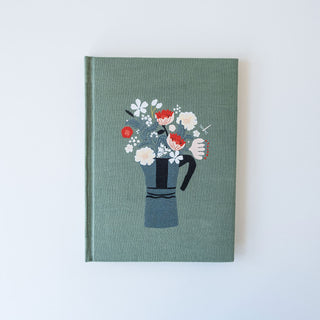 Cuaderno Artesanal Moka Flowers