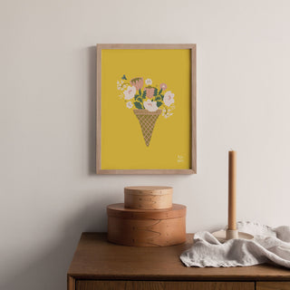 Cuadros de Madera Medium "Midnight Garden"