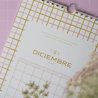 Calendario de Pared Glow in Color
