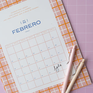 Calendario de Pared Glow in Color