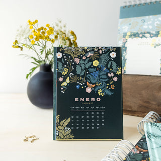 Calendario de Escritorio Ritmo Floral