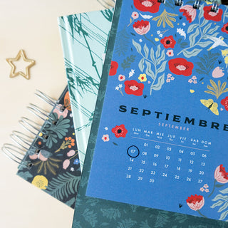Calendario de Escritorio Ritmo Floral