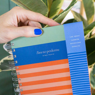 Cuaderno Rayado Ringwire Color en Movimiento