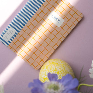 Cuaderno Rayado Coral Vibrante