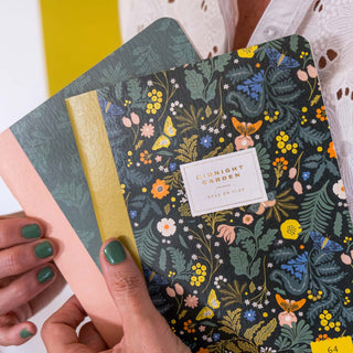 Cuaderno Rayado Ideas Florales