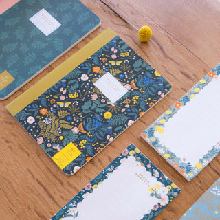 Cuaderno Rayado Ideas Florales