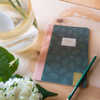 Cuaderno Rayado Susurros Verdes