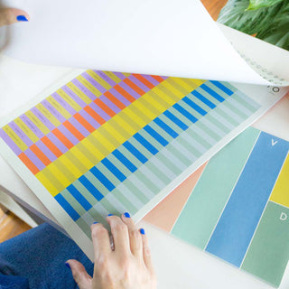 Planner Flexible Glow in Color  - 4 columnas