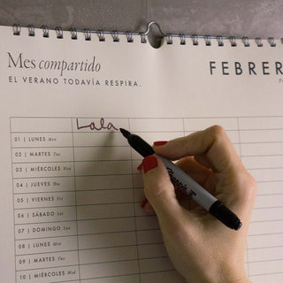 Planner Flexible En Común - 4 columnas
