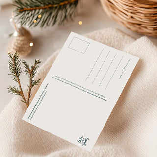 Postal HO HO HO Confetti