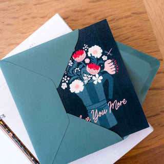Postal Love You More Moka Pot