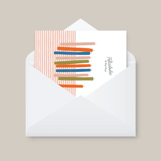 Postal Felicidades & Big Hugs